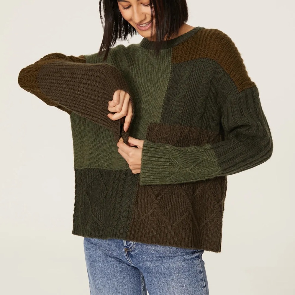 Rails Abel Patchwork Sweater